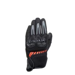 Moto Dainese Mig 3 Air Black/Fluo-Red Gloves