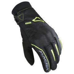 Motorcycle Gloves Man Macna Crew RTX Black / Yellow