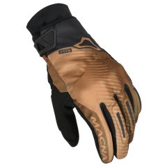 Motorcycle Gloves Man Macna Crew RTX Taupe / Black
