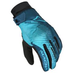 Motorcycle Gloves Woman Macna Crew RTX Black / Blue