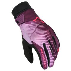 Motorcycle Gloves Woman Macna Crew RTX Black / Purple