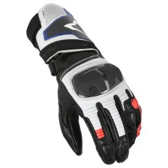 Motorcycle Gloves Man Macna Thandor White / Red