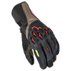 Motorcycle Gloves Man Macna Brawler RTX Waterproof Taupe / Black