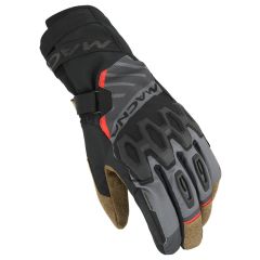 Motorcycle Gloves Man Macna Tyrian RTX Taupe / Brown