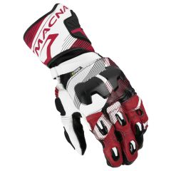 Motorcycle Gloves Man Macna Powertrack 2.0 Black / Red