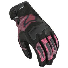 Motorcycle Gloves Woman Macna Haros 2.0 Black / Red