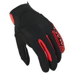 Motorcycle Gloves Man Macna Obtain Leer Black / Red