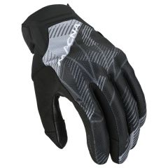 Motorcycle Gloves Man Macna Obtain Leer Beige / Grey