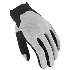 Motorcycle Gloves Man Macna Obtain Leer Grey / Black