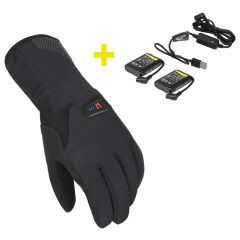 Motorcycle Gloves Man Macna Spark Kit. Electronically Heated Black