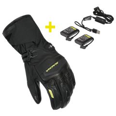 Motorcycle Gloves Man Macna Azra RTX kit Electronically Heated Black