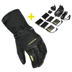 Motorcycle Gloves Man Macna Azra 12V 3A kit Electronically Heated Black