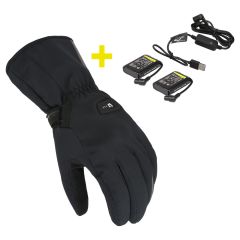 Motorcycle Gloves Woman Macna Unite RTX 2.0 kit Electronically Heated Black