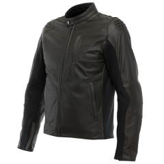 Veste de moto Pelle Homme Dainese ISTRICE Perforé Dark-Brown