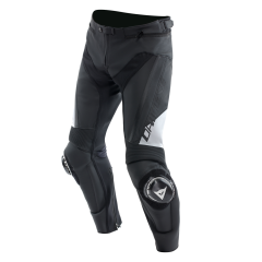 Trousers Pelle Man Dainese DELTA Black/White