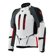Veste moto Homme Dainese SUPER ADV ABSØLUTESHELL™ Glacier-Grey/Iron-Gate/Red