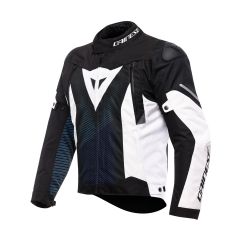 Veste de moto D-DRY® Homme Dainese SUPER SPRINT Imperméable Black/Blue/White