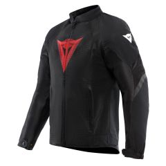 Veste de moto Homme Dainese HEROSPHERE AIR TEX Black/Red Diamond