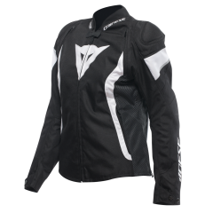 Veste de moto D-Synth 350  Femme Dainese AVRO 20 Black/White/Black