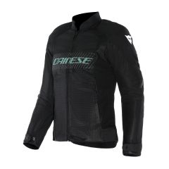 Veste de moto Femme Dainese HEROSPHERE AIR Été Black/Gray/Light Green