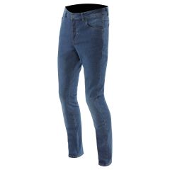Motorcycle Pants Man Dainese 5-POCKET DENIM SLIM Deep-Blue