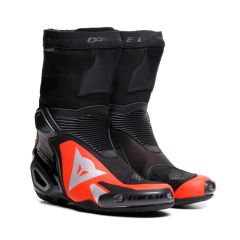 Bottes de moto Courses Homme Dainese AXIAL 2 Black/Red-Fluo