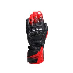 Guanti Moto Pelle Uomo Dainese FIERO Black/Red-Lava/White