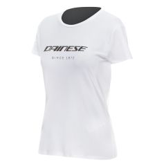 T-Shirt Woman Dainese ESSENCE WORDMARK crew neck White