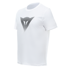 T-shirt  Cotton Dainese LOGO WHITE/BLACK