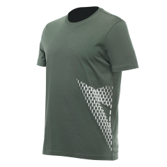 T-shirt  Cotton Dainese BIG LOGO CLIMBING-IVY/WHITE