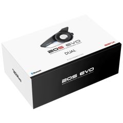 Interphone Moto Sena 20S EVO Dual Pack BLUETOOTH® Jusqu'à 8 participants