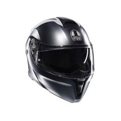 Casco Modulare AGV STREETMODULAR Resia Matt Grey/Silver/Red