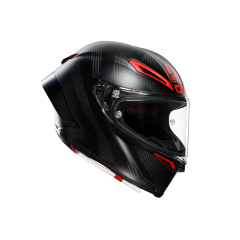 Casque Intégral AGV PISTA GP RR Intrepido Matt Carbon/Black/Red