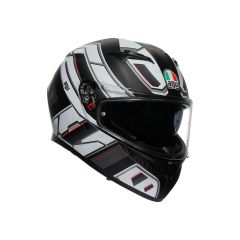 Casque Intégral AGV K3 Rivia Matt Black/White