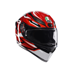 Full-Face Helmet AGV K1 S Lion Black/Red/White