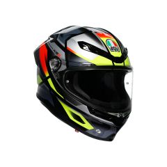 Full-Face Helmet AGV K6 S Erazer Black/Red/Yellow Fluo