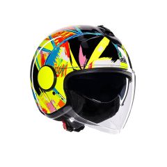 Casco Jet AGV ETERES Rossi Winter Test 2019