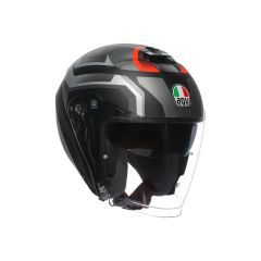 Jet Helmet AGV IRIDES Zurigo Matt Black/Grey