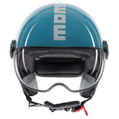 Jet Helmet Momodesign FGTR CLASSIC Candy Lake Blue/White