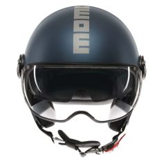 Jet Helmet Momodesign FGTR EVO Mono Matt Avio/Silver