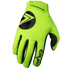 Cold Weather Gloves Motocross Seven ZERO Fluo Yellow