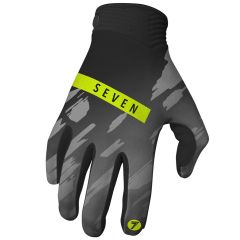 Gloves Motocross Seven Zero Clash Black/Flo Yellow