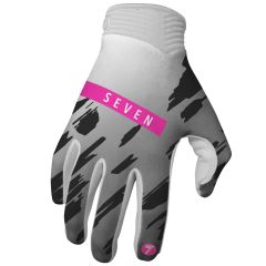 Gloves Motocross Seven Zero Clash White/Pink