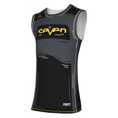 Perforated outer jersey Motocross Seven Zero Hijack Black