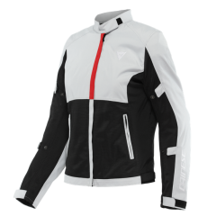 Veste Dainese Risoluta Air Tex Lady Gris Glacier / Rouge Lave