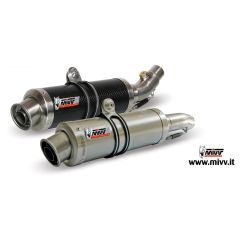 H.038.L2S - Silenciador Escape Mivv GP Carbon Honda CB 600 Hornet 07>/CBR 600 F