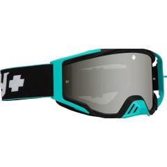 Lunettes de Moto FOUNDATION Teal HD Smoke with Silver Spectra Mirror HD Clear