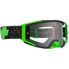 Lunettes de Moto FOUNDATION Maze Green HD Clear