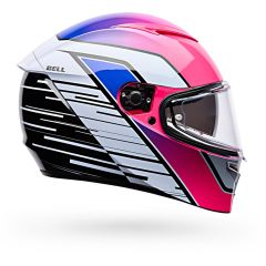 Full Helmet Bell Lithium Mips Transition Purple/White