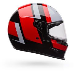Full Helmet Bell Eliminator Sidetrack Gloss Red/Black